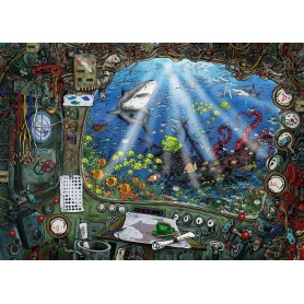 Puzzle Flucht Ravensburger 759-teiliges U-Boot Ravensburger - 1