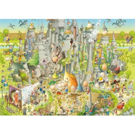 Puzzle Heye Jurassic Habitat 1000 Teile Heye - 1