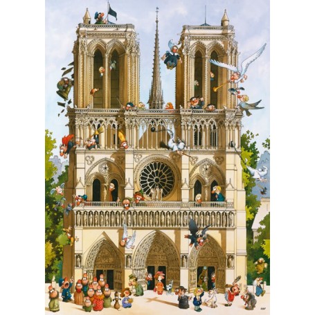 Puzzle Heye Vive Notre Dame! 1000 Teile Heye - 1