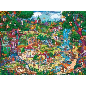 Puzzle Heye 1500-teiligen Lebenden Wald Heye - 1