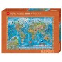 Puzzle Heye Erstaunliche Weltkarte von 2000 teile - Heye