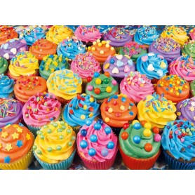 Puzzle Clementoni 500-teilige Farbe Cupcakes Clementoni - 1