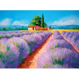 Puzzle Clementoni 500-teiliges Lavendel-Aroma Clementoni - 1