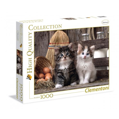 Puzzle Clementoni 1000 Teile Kätzchen Clementoni - 1