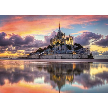 Puzzle Clementoni Der prächtige Mont Saint Michel 1000 Teile Clementoni - 1