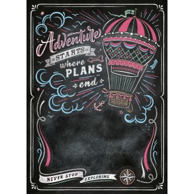 Puzzle Clementoni 1000-teilige Reise Schiefer Clementoni - 1