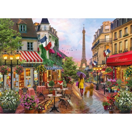 Puzzle Clementoni Blumen in Paris Von 1000 teile - Clementoni
