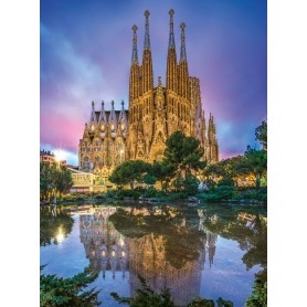 Puzzle Clementoni Sagrada Familia, Barcelona 500 Teile Clementoni - 1