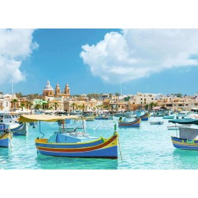Puzzle Ravensburger Mittelmeer Malta 1000 Teile Ravensburger - 1