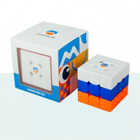 Regenbogen Monster Go 3x3 - Monster Go