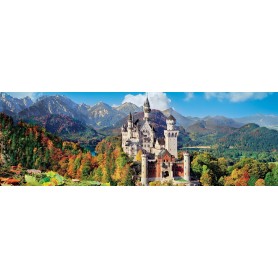 Puzzle Clementoni 1000-teiliges Panorama Neuschwanstein Clementoni - 1