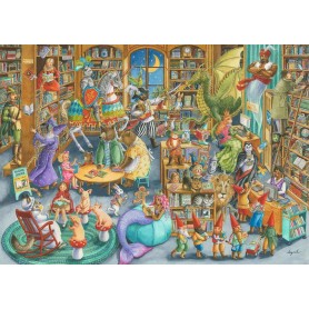 Midnight Ravensburger Puzzle in der Bibliothek von 1000 Teile Ravensburger - 1