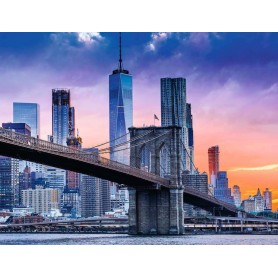 Puzzle Ravensburger Brooklyn nach Manhattan 2000 Teilee Ravensburger - 1