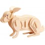 Gepettos Kaninchen Modell 43 teile - Eureka! 3D Puzzle