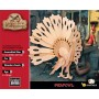 Gepetto's Peacock Modell 59 teile - Eureka! 3D Puzzle