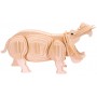 Gepetto's Hippopotamus Modell 45 teile - Eureka! 3D Puzzle