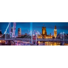 Puzzle Clementoni 1000-teiliges London Night Panorama Clementoni - 1