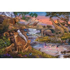 Puzzle Ravensburger The Animal Kingdom of 3000 Pieces - kubekings.fr