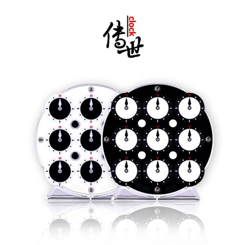 Rubik's Clock Magnet QiYi