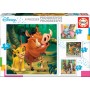 Puzzle Educa Disney Animals Progressive 12+16+20+25 Pzs - Puzzles Educa