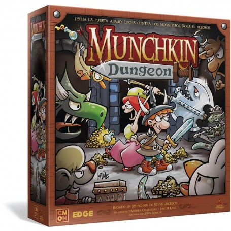 Munchkin Dungeon - Jeux de société - kubekings.fr