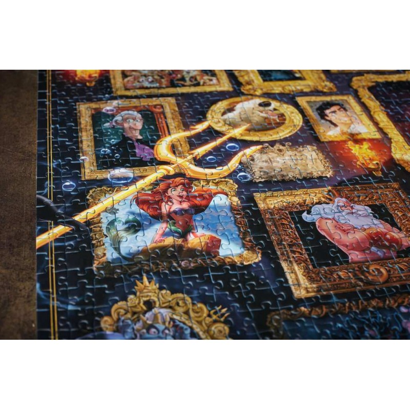 Puzzle Ravensburger Disney Villains Ursula 1000 pièces kubekings.fr