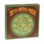 Metall Puzzle Green Set 15 in 1 - Logica Giochi