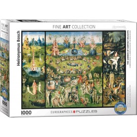 Puzzle Eurographics Der Garten der Lüste, 1000 Teile Eurographics - 1