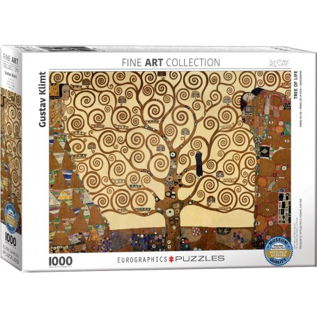 Puzzle Eurographics Baum des Lebens von Klimt von 1000 teile - Eurographics