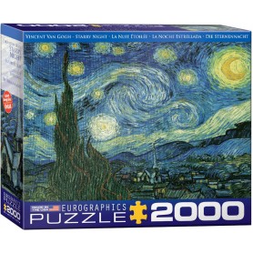 Puzzle Eurographics Van Gogh Sternennacht 2000 Teile Eurographics - 1