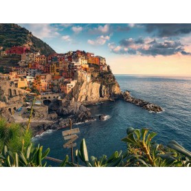 Puzzle Ravensburger Blick auf Cinque Terre 1500 Teilee Ravensburger - 1