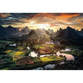 Puzzle Clementoni Blick auf China 2000 Teilee Clementoni - 1