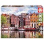 Puzzle Educa Tanzende Häuser, Amsterdam 1000 Teilee Puzzles Educa - 2