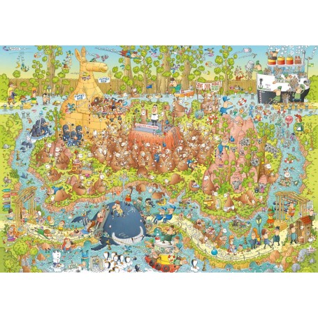 Puzzle Heye Australischer Lebensraum von 1000 Teile Heye - 1