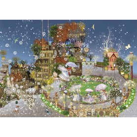 Puzzle Heye Pixie Dust, Feenpark von 1000 Teile Heye - 1