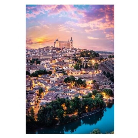 Puzzle Trefl Ansichten der Stadt Toledo, Spanien von 1500 Teileen Puzzles Trefl - 1
