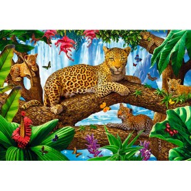 Puzzle Trefl Zwischen den Bäumen ruhen 1500 Teilee Puzzles Trefl - 1
