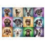 Puzzle Trefl Lustige Hundeporträts, 1000 Teile Puzzles Trefl - 1
