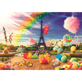 Puzzle Trefl Süßes Paris von 1000 Teile Puzzles Trefl - 1