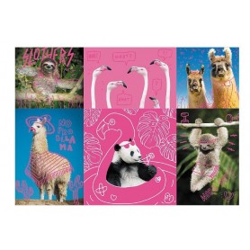 Puzzle Trefl Verrückte Haustiere, Neon 1000 Teile Puzzles Trefl - 1