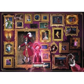 Puzzle Ravensburger Disney Villains - Captain Hook 1000 Teile Ravensburger - 1