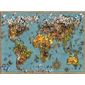 Puzzle Ravensburger Welt der Schmetterlinge 500 Teile Ravensburger - 1