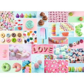 Puzzle Ravensburger Süße Liebe 500 Teile Ravensburger - 1