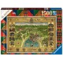 Puzzle Ravensburger Hogwarts Karte 1500 Teile Ravensburger - 2