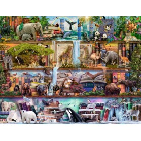 Puzzle Ravensburger Wilde Tiere 2000 Teile Ravensburger - 1