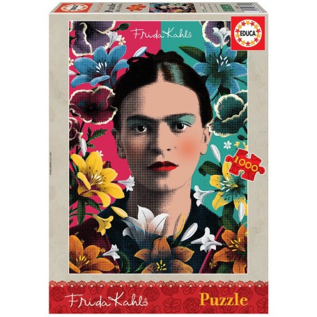 Puzzle Educa Porträt von Frida Kahlo 1000 Teile Puzzles Educa - 1