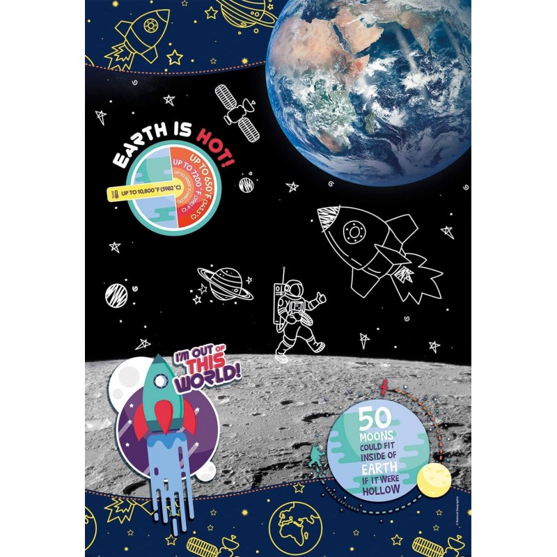 Puzzle 104P National Geographic Space Explorer kubekings