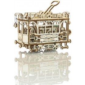 Stadt Straßenbahn mit Schienen - Wooden City Wooden City - 1