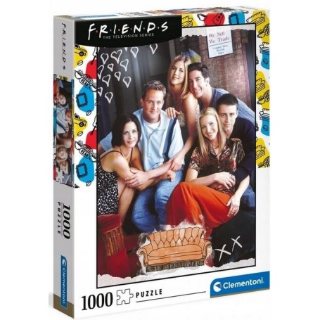 Puzzle Clementoni Freunde 1000 Teile Clementoni - 1