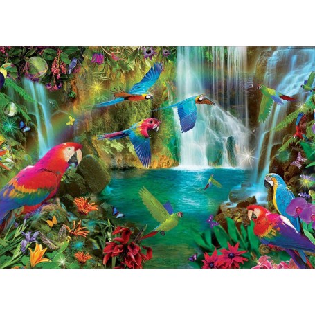 Puzzle Educa Tropische Papageien 1000 Teile Puzzles Educa - 1